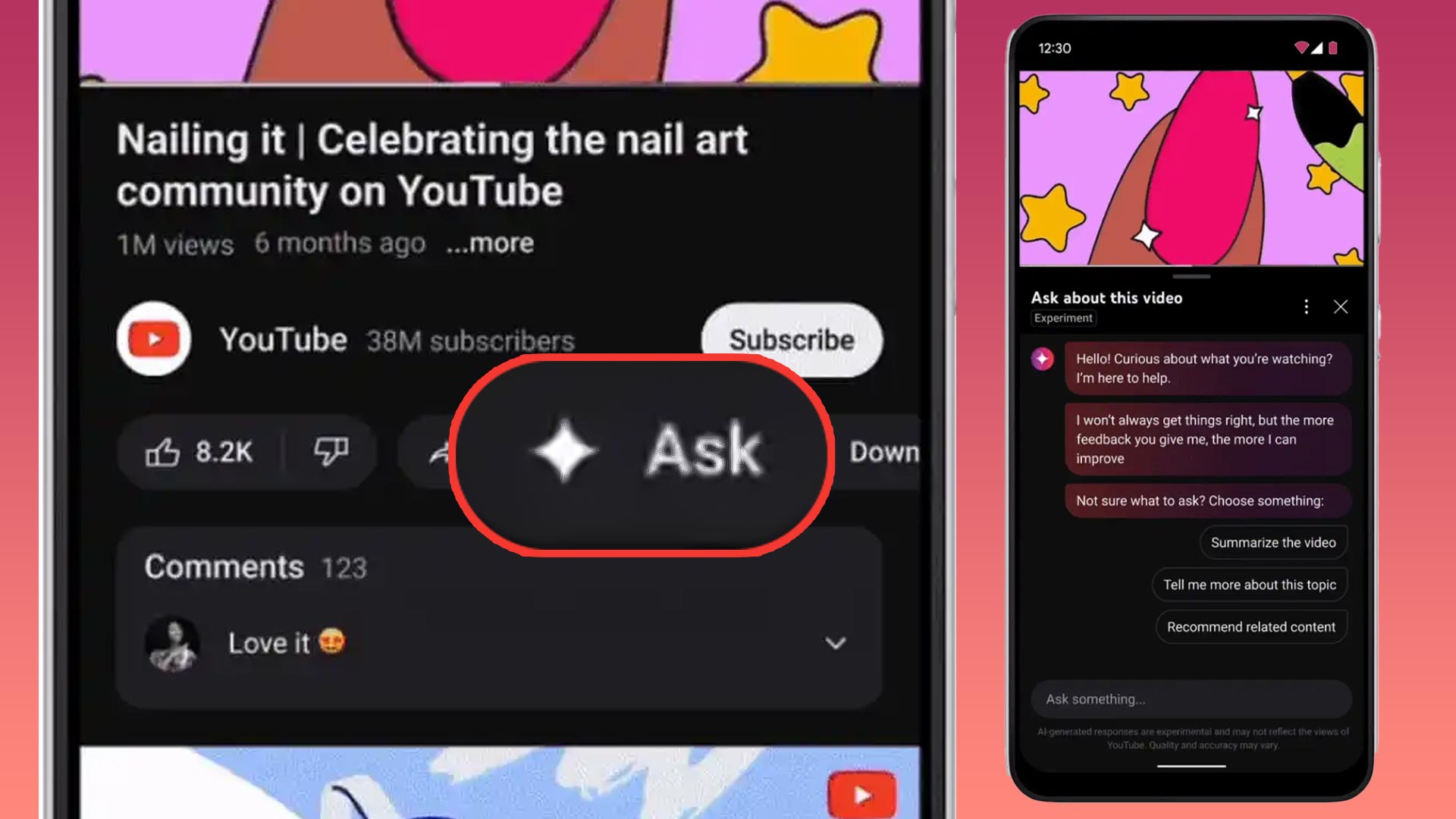 New feature introduce in Google I/O 2026: Ask Youtube