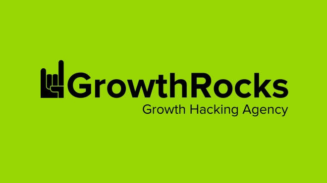 Official Logo of GrowthRocks: a global growth marketing agency focused on growth hacking and product-led growth (PLG)