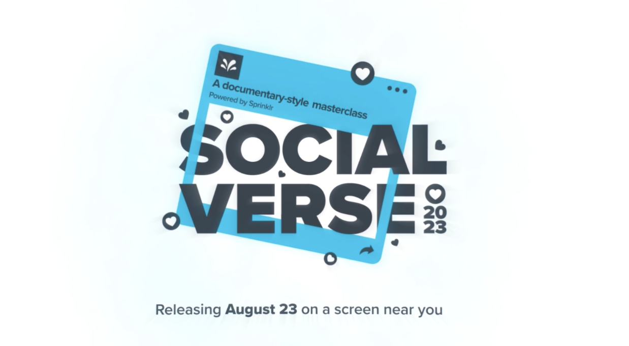 What is KOL Marketing? A Complete Guide (2026) 8 Official promotional banner for Sprinklr's Socialverse campaign