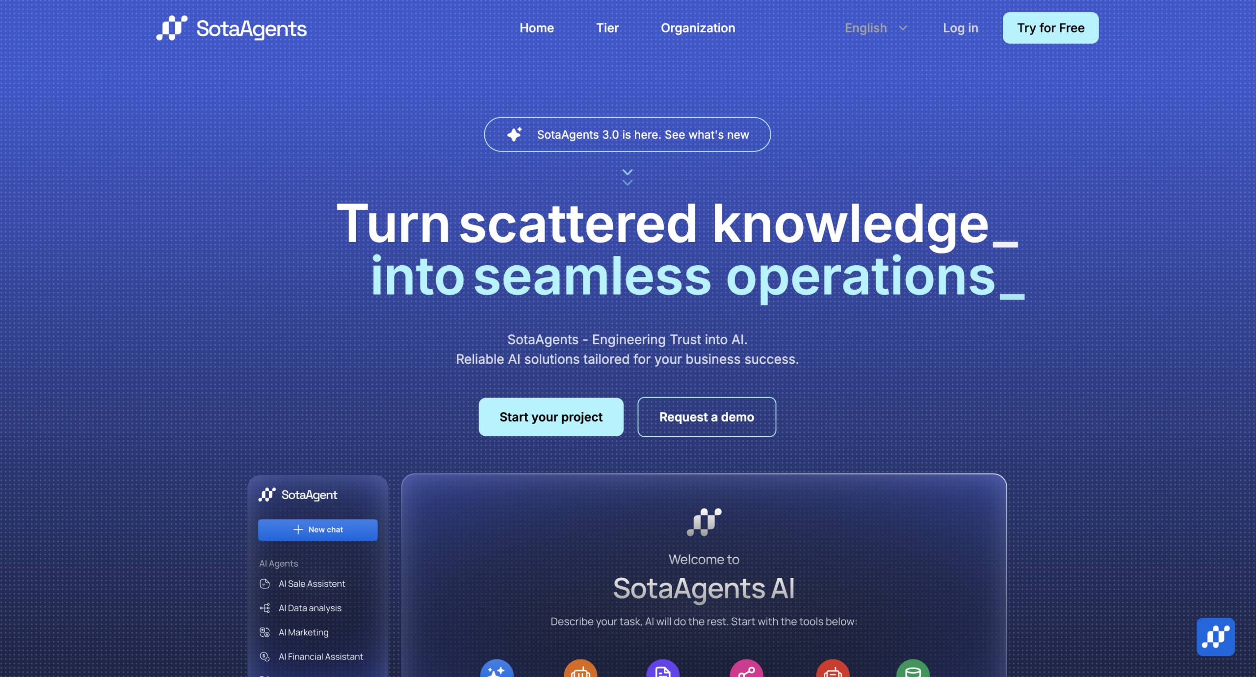 10 Best AI Lead Generation Tools for B2B Sales in 2026 15 SotaAgent Website homepage: Inbound Lead Qualification & Enterprise AI Workspace