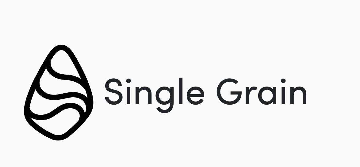 Official Logo of Single Grain: an AI-focused growth marketing agency serving technology, B2B SaaS, and e-commerce companies